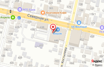 ОАО Банкомат, Уралсиб Банк в Центральном округе на карте