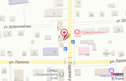Продуктовый магазин Горторг на Садовой улице на карте