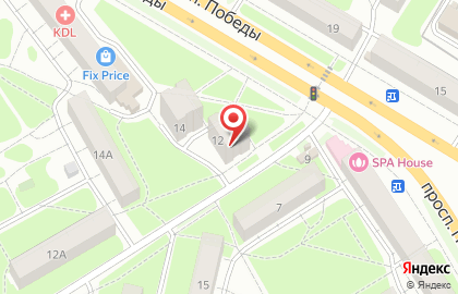 Торгово-монтажная компания Город мастеров на проспекте Победы на карте