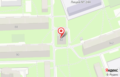 Компьютерный сервис-центр RS на проспекте Ветеранов на карте