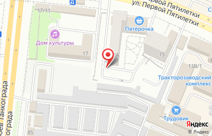 Торгово-производственная компания Новый Стиль в Тракторозаводском районе на карте