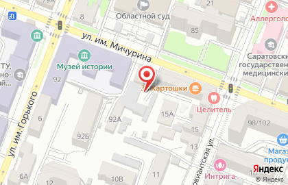 Инсар 64 на карте