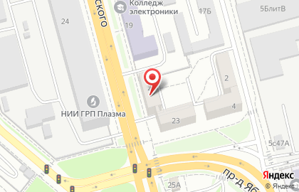 Служба экспресс-доставки Mail Boxes Etc на улице Циолковского на карте