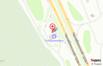 Газпромнефть в Екатеринбурге на карте