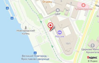 Гостиница AMAKS Россия на набережной Александра Невского на карте