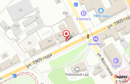 Сеть ювелирных магазинов Шик в Мотовилихинском районе на карте