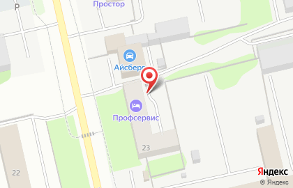 Хостел в Сургуте на карте