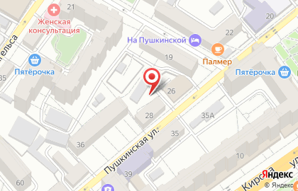 Джем на Пушкинской улице на карте