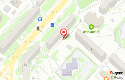 Зебра в Дзержинском районе на карте