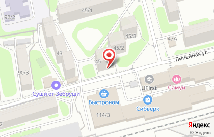 Аптека Добрый Доктор в Заельцовском районе на карте