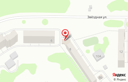 Закусочная Городок на Звёздной улице на карте