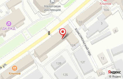 Компания по сопровождению в тендерах Тендер Киров на Комсомольской улице на карте