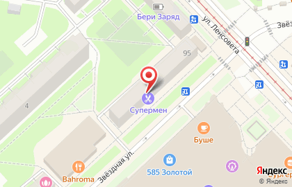 Пекарня Румяный хлеб в Московском районе на карте