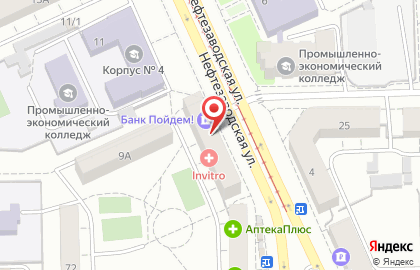 Омский центр пластиковых окон на Нефтезаводской улице на карте