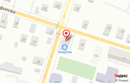 Торговая компания Энергия, торговая компания на Советской улице на карте