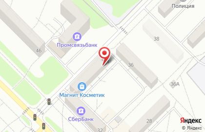 Магазин Всё для шитья на улице Металлургов на карте