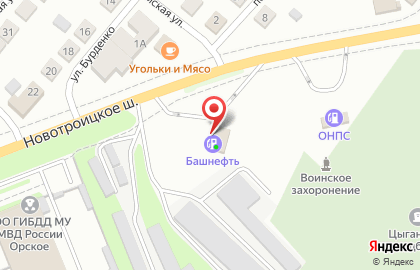 Башнефть-Розница на Тагильской улице на карте