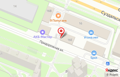 Автосервис в Санкт-Петербурге на карте