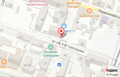 Адажио на Волжской улице на карте