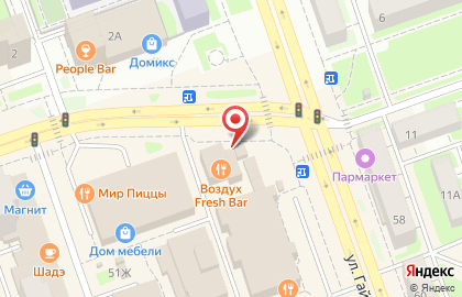 Бар Burger Bar в Нижнем Новгороде на карте