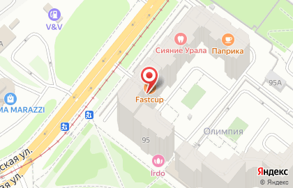 Интернет-магазин Мебельмарт в Мотовилихинском районе на карте