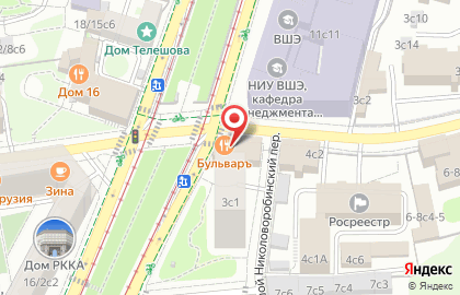 Кофейня Projector Coffee на улице Воронцова Поля на карте