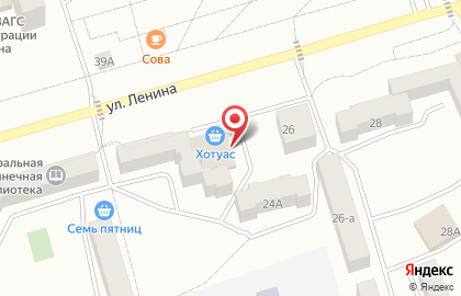 Магазин Живое пиво на улице Ленина на карте