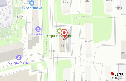 Супермаркет здорового питания ВкусВилл на 3-й Парковой улице на карте