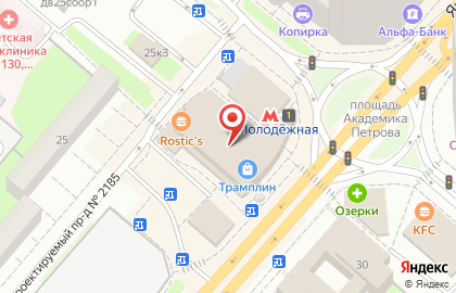 Магазин косметики МаникюрШоп на Ярцевской улице на карте
