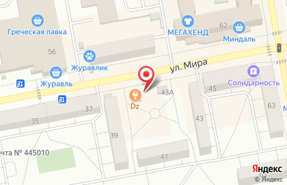 ООО ВЕГА на улице Мира на карте