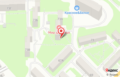 Парикмахерская Территория красоты на улице Шевченко на карте