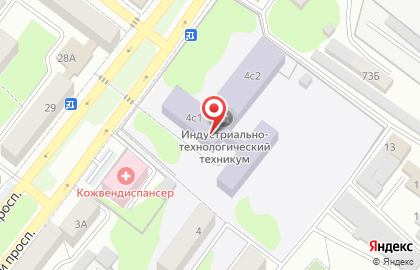 Автошкола Гарант на Комсомольском проспекте на карте