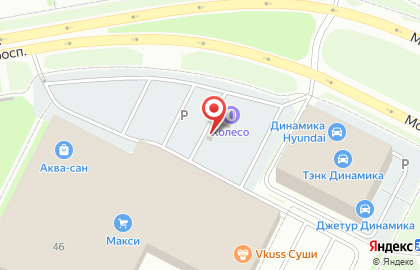 Специализированный магазин Русский фейерверк на Московском проспекте на карте