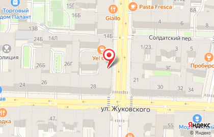 Бистро Эм25 на карте