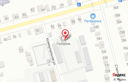 Газпром межрегионгаз Краснодар, участок в Белореченском районе на карте