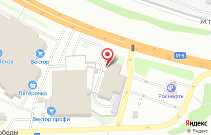 Супермаркет шин и дисков Шин-Ок в Железнодорожном районе на карте