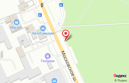 Встреча на Московском шоссе на карте