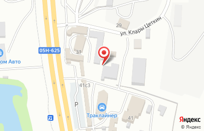 Торговая компания Агроснаб на улице Клары Цеткин на карте