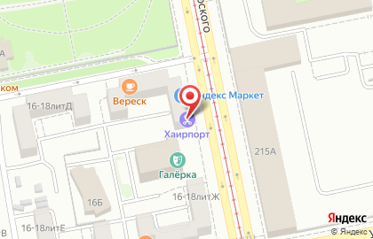 Участковый пункт полиции, Октябрьский район на улице Декабристов на карте