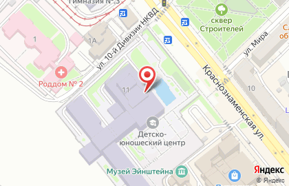 Образцовая студия эстрадного искусства на карте