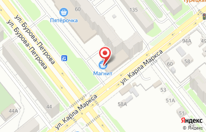Сеть аптечных пунктов, ОАО Курганфармация на улице Бурова-Петрова на карте