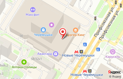 Интернет-магазин оргтехники и расходных материалов Rm-Mag на Профсоюзной улице на карте