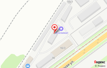 Магазин Русклимат в Железнодорожном районе на карте