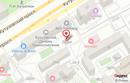 Первый комиссионный Vertu GSM на Кутузовском проспекте на карте
