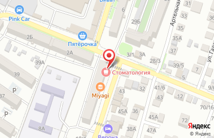 Стоматология Астраханская стоматология в Астрахани на карте