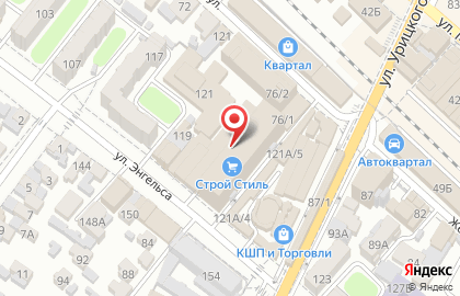 Магазин Бобр Добр на Железнодорожной улице на карте