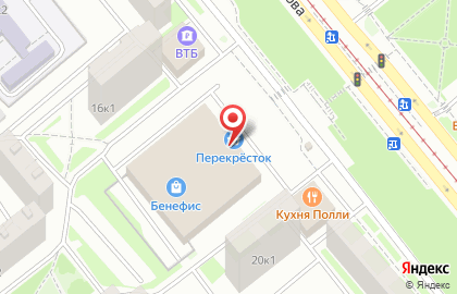 Федеральная сеть магазинов оптики Айкрафт на метро Строгино на карте
