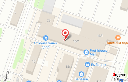 Магазин напольных покрытий Выбор в Ханты-Мансийске на карте