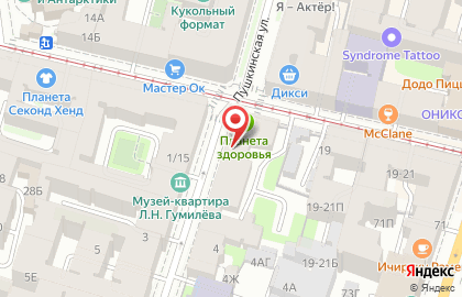 Окна на Века СПб в Центральном районе на карте