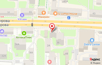 Магазин женской одежды Манеръ на улице Кирова на карте